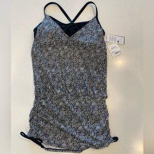 NWT Athleta Laguna Side Scrunch Tankini - 36D/DD